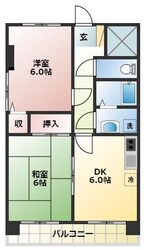 メゾンベルジュの物件間取画像